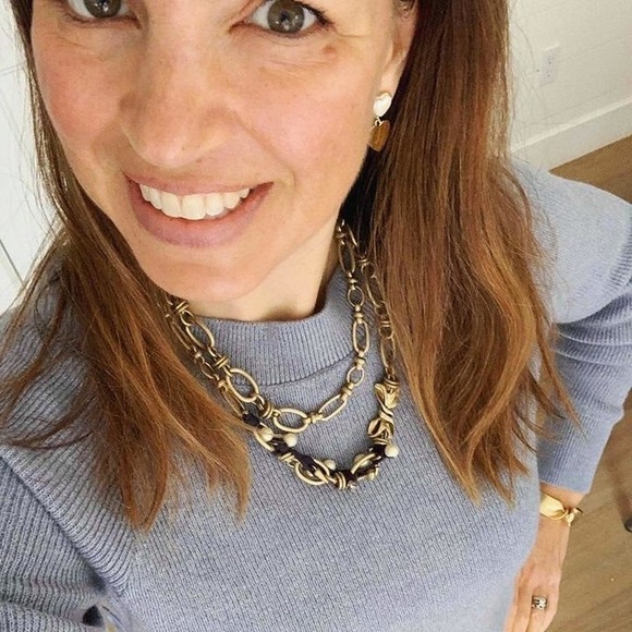 Stella & Dot French Twist Ribbon Necklace - Picture 8 of 8